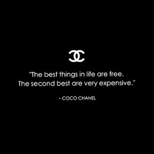 The Best Things in Life are free...
